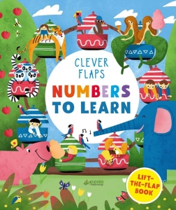 English Books. Numbers To Learn (Учим числа. Книжка с клапанами)